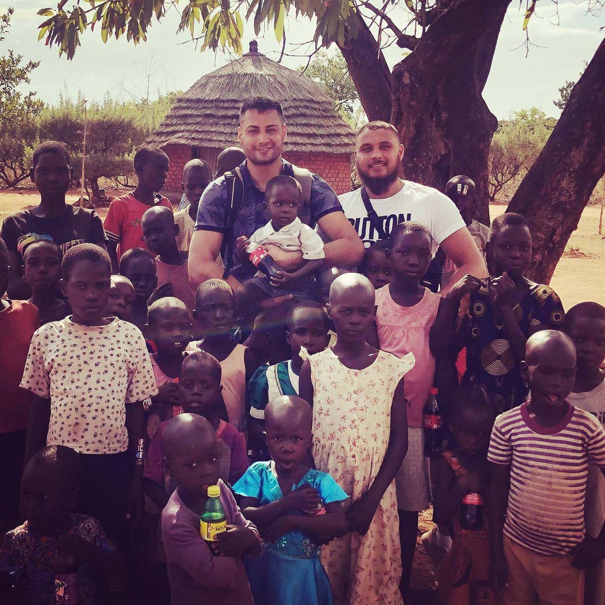 Spende Wasser in NOT