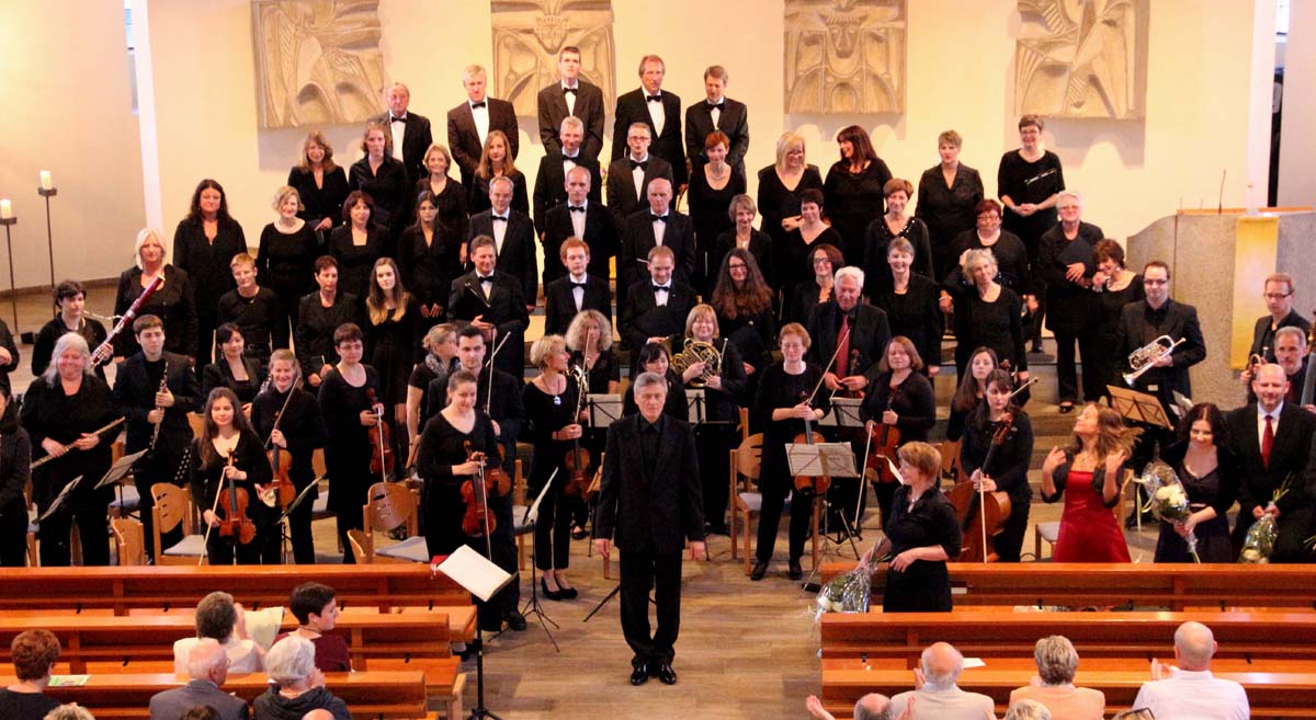 Chor- und Orchesterkonzert mit dem Vokalensemble Sinsheim