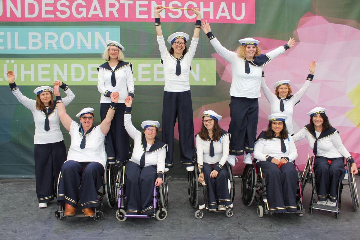 „Rhythm on wheels“ auf der Bundesgartenschau