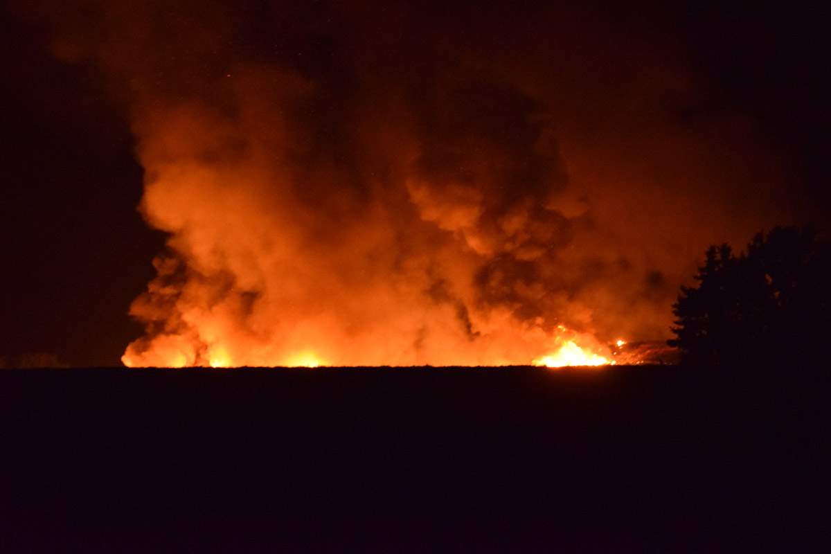 Kirchardt: Großbrand auf Putenhof