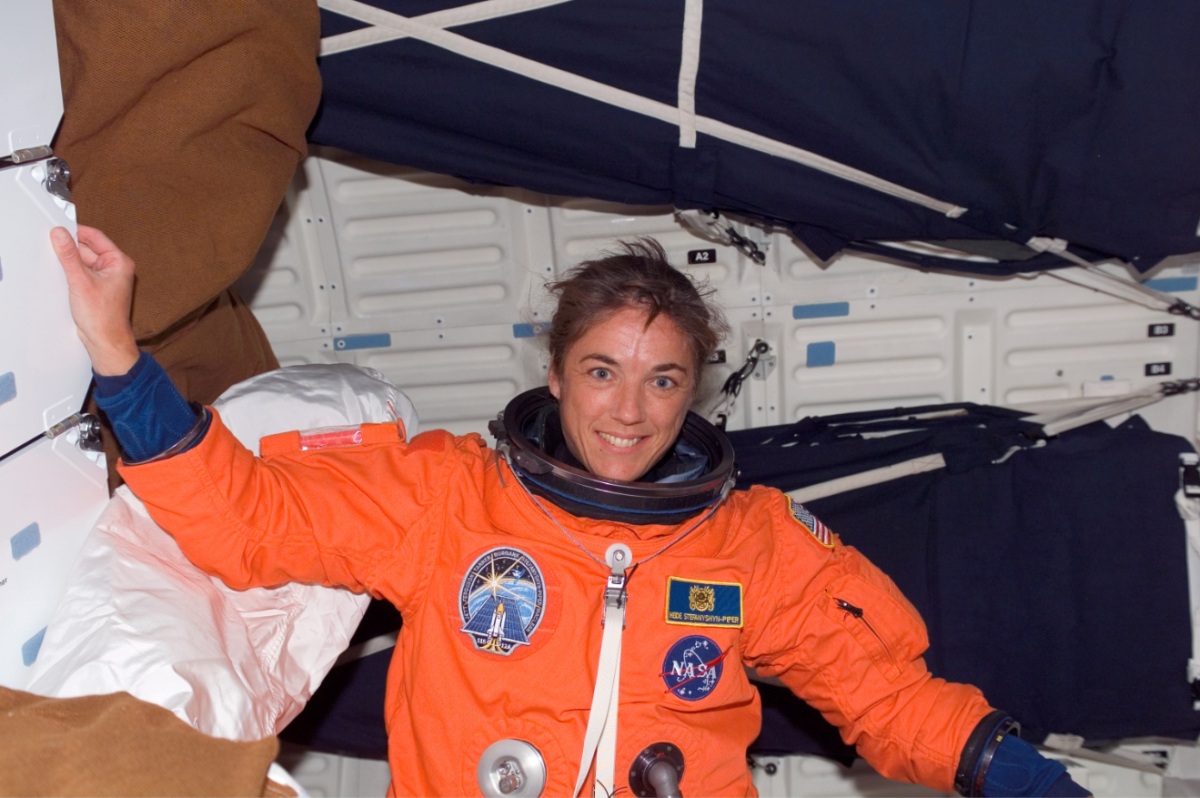 Erster Vortrag einer Astronautin