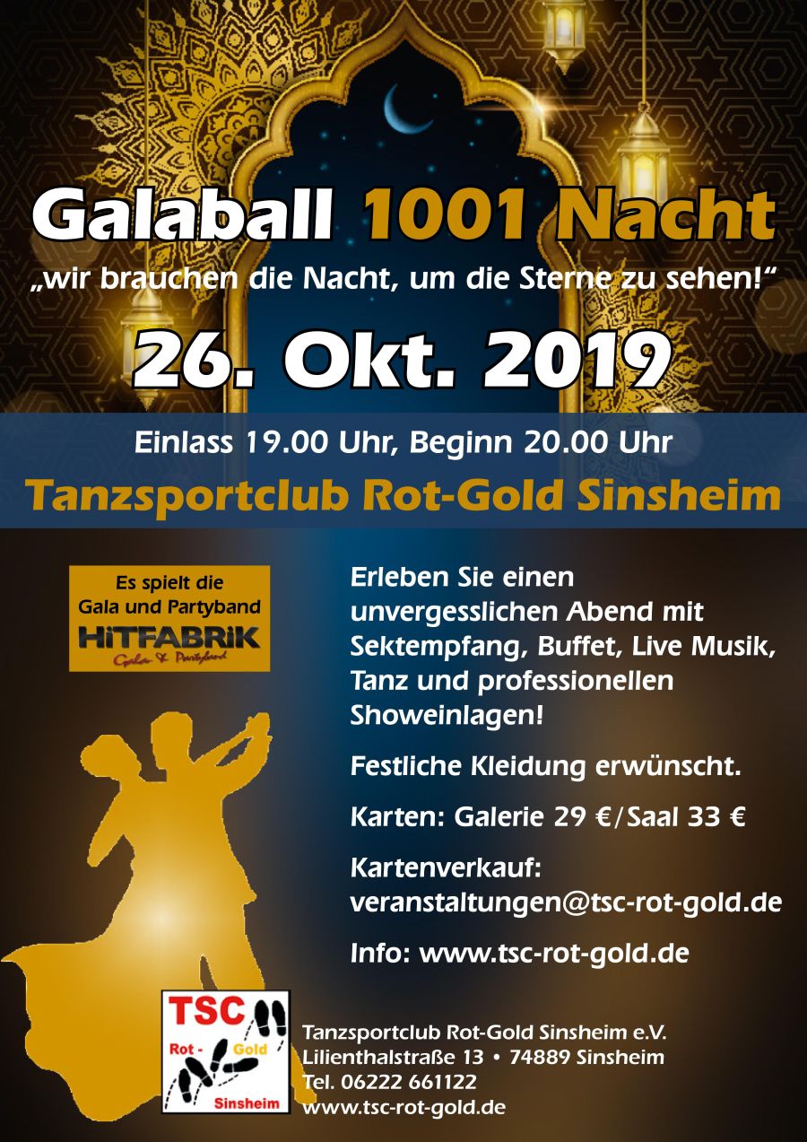 Galaball „1001 Nacht“