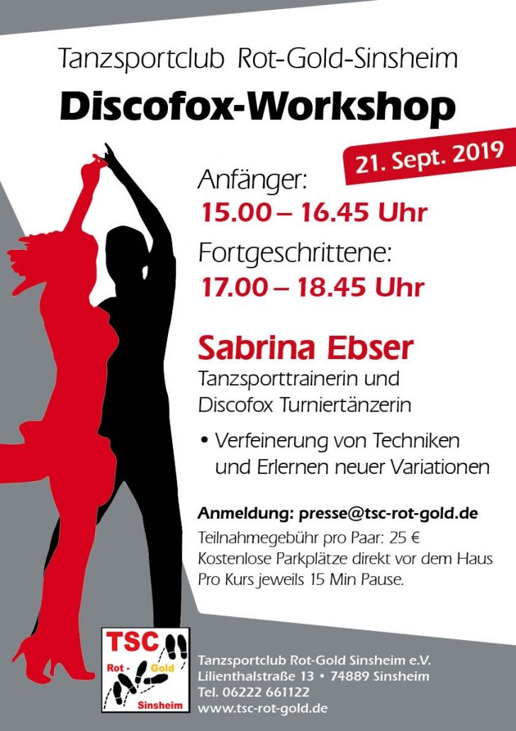 Wie wäre es mit Discofox