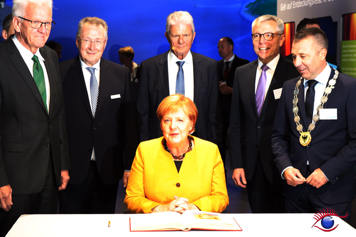 Klima Arena Sinsheim – Einweihung mit Bundeskanzlerin Merkel