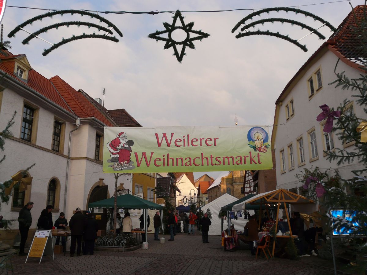 Angebote beim 32. Weilerer Weihnachtsmarkt