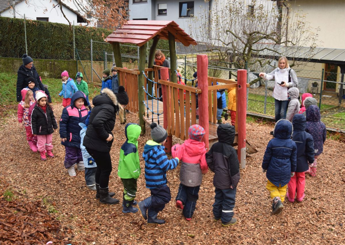 Leuchtende Kinderaugen – Spielplatz in Hoffenheim eingeweiht