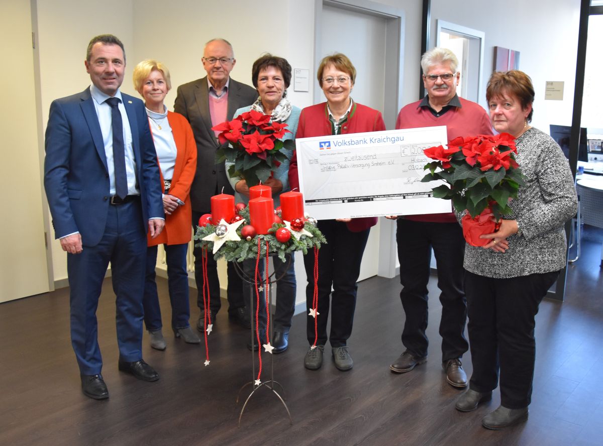 Spendenübergabe VdK Initiative Palliativversorgung