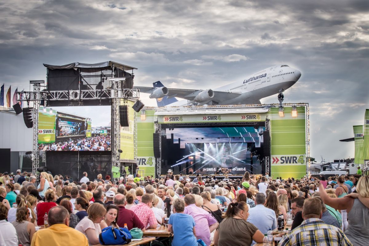 SWR4 Schlager Open Air 2020 am 5. Juli im Technik Museum Speyer