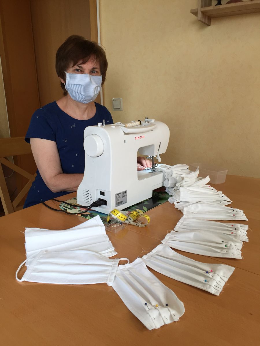 Brigitte Lardong-Alltagsmaske