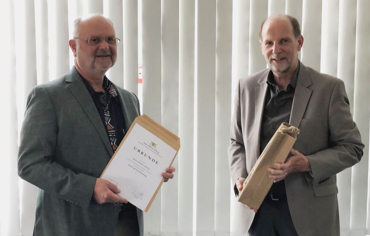 35 Jahre im Dienst für den Naturschutz: Norbert Strobel verabschiedet