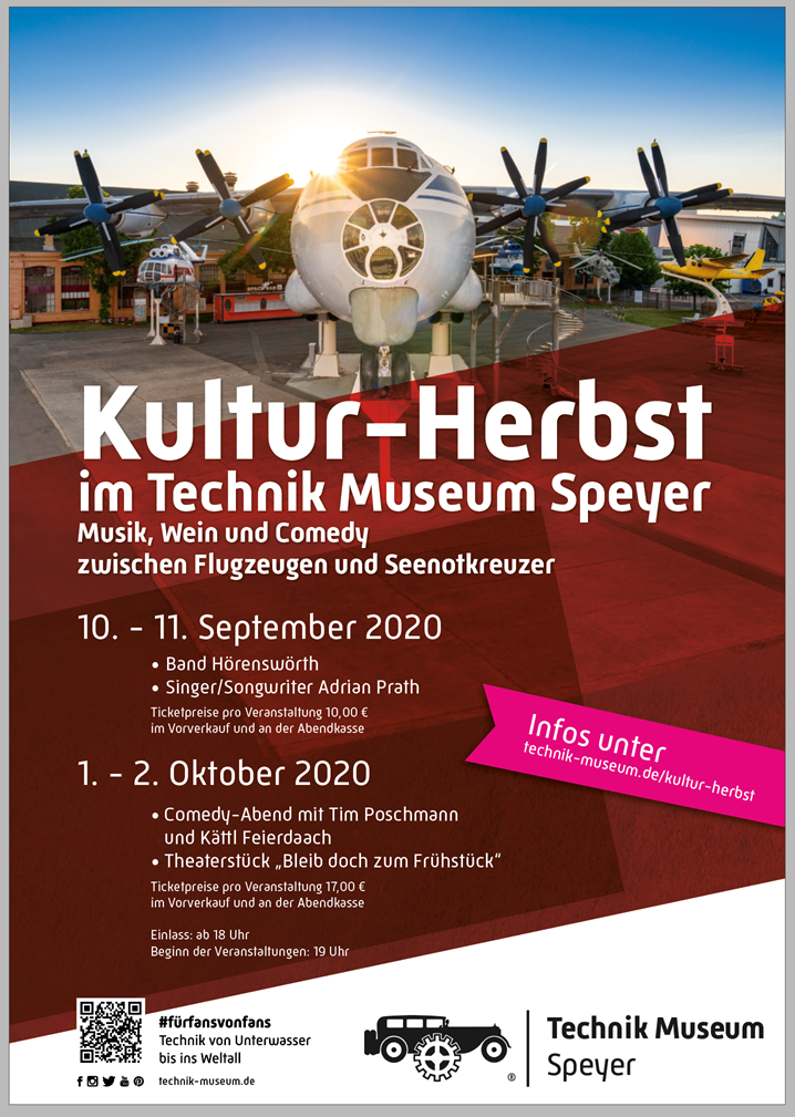 Musik, Wein und Comedy zwischen Flugzeugen und Seenotkreuzer