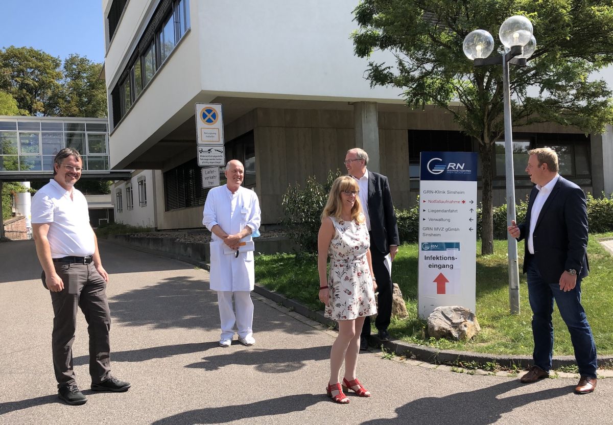 GRN-Klinik Sinsheim ist zentrale Infrastruktureinrichtung für die Region