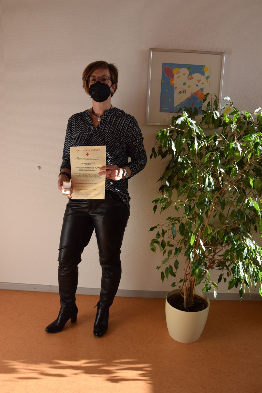 Blutspender ausgezeichnet