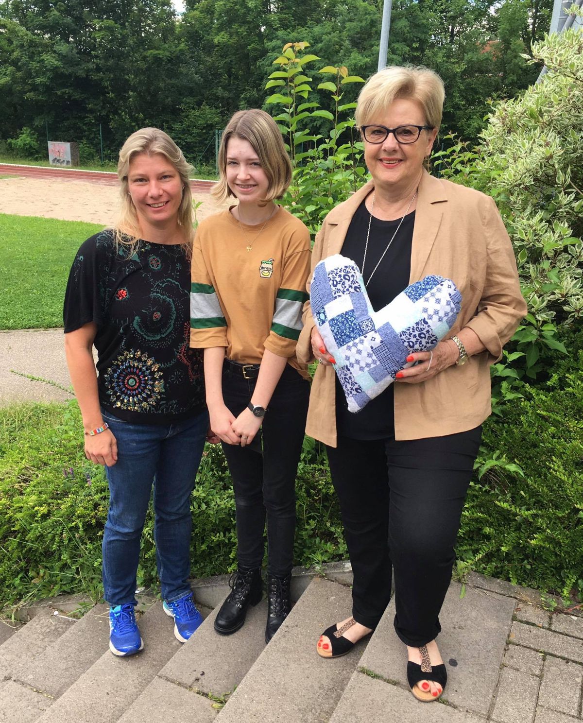 Herzkissenaktion der Kraichgau-Realschule