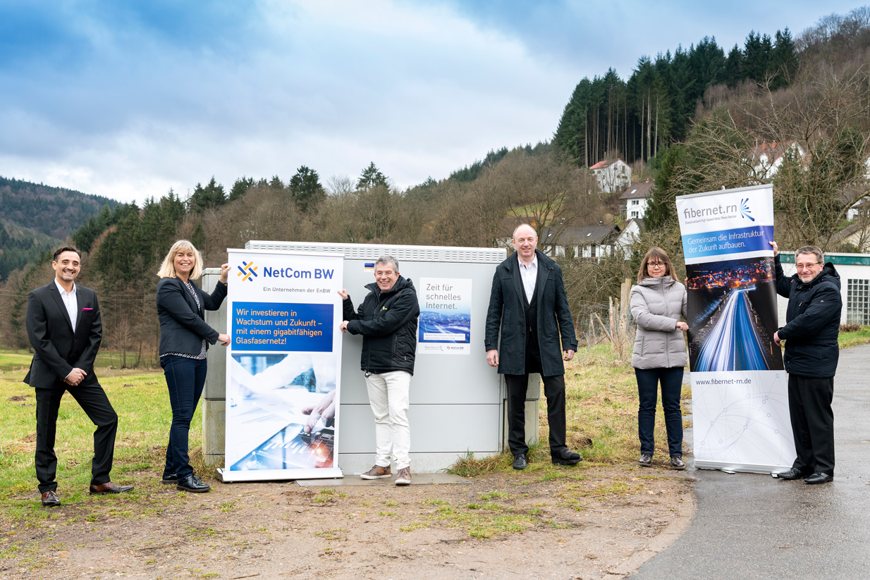 Breitbandausbau in Heiligkreuzsteinach-Eiterbach erfolgreich abgeschlossen