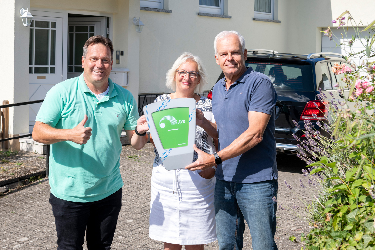 Joachim Werner aus Sinsheim gewinnt eine hochwertige AVR KlimaWallbox