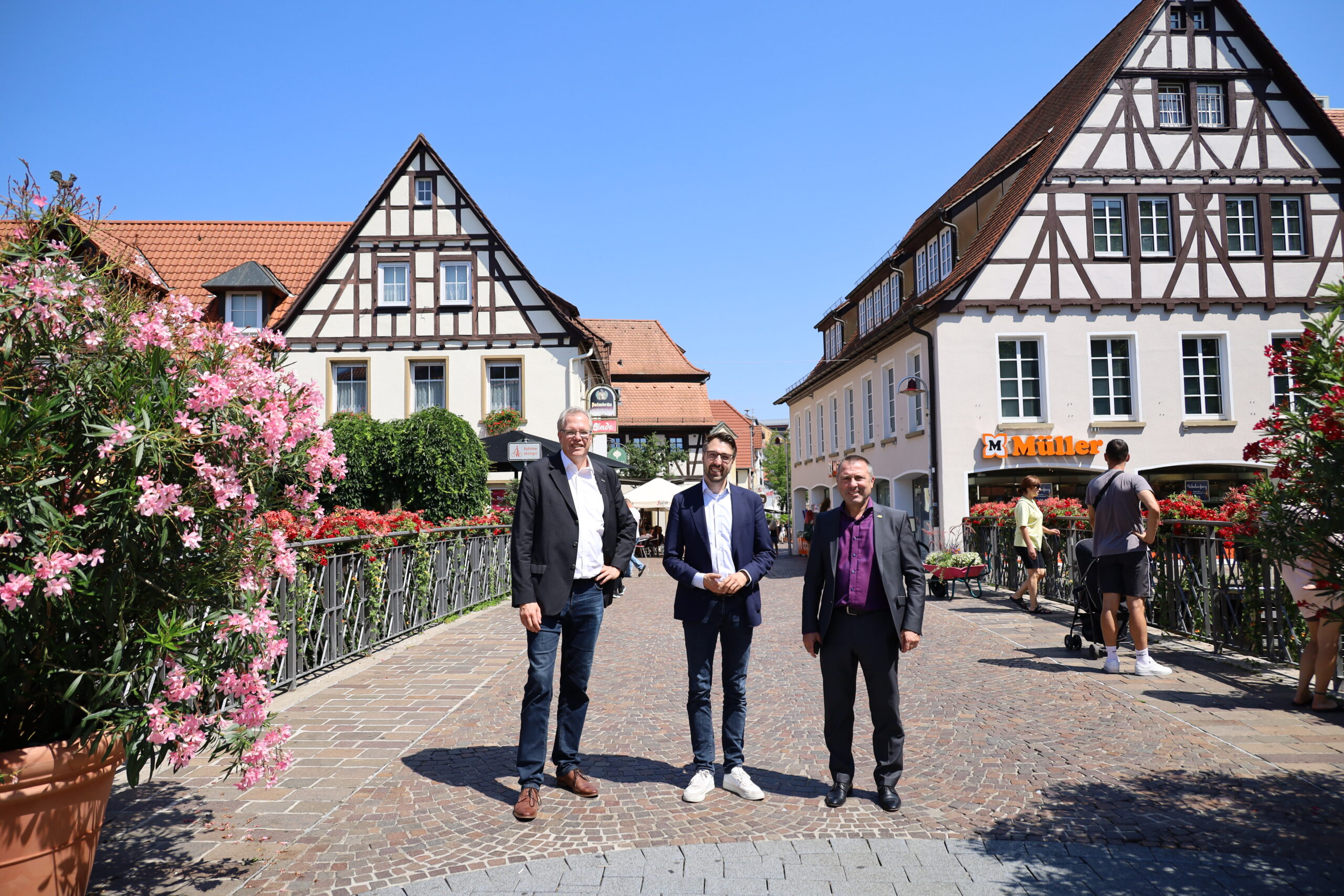 Politiker zum Anfassen