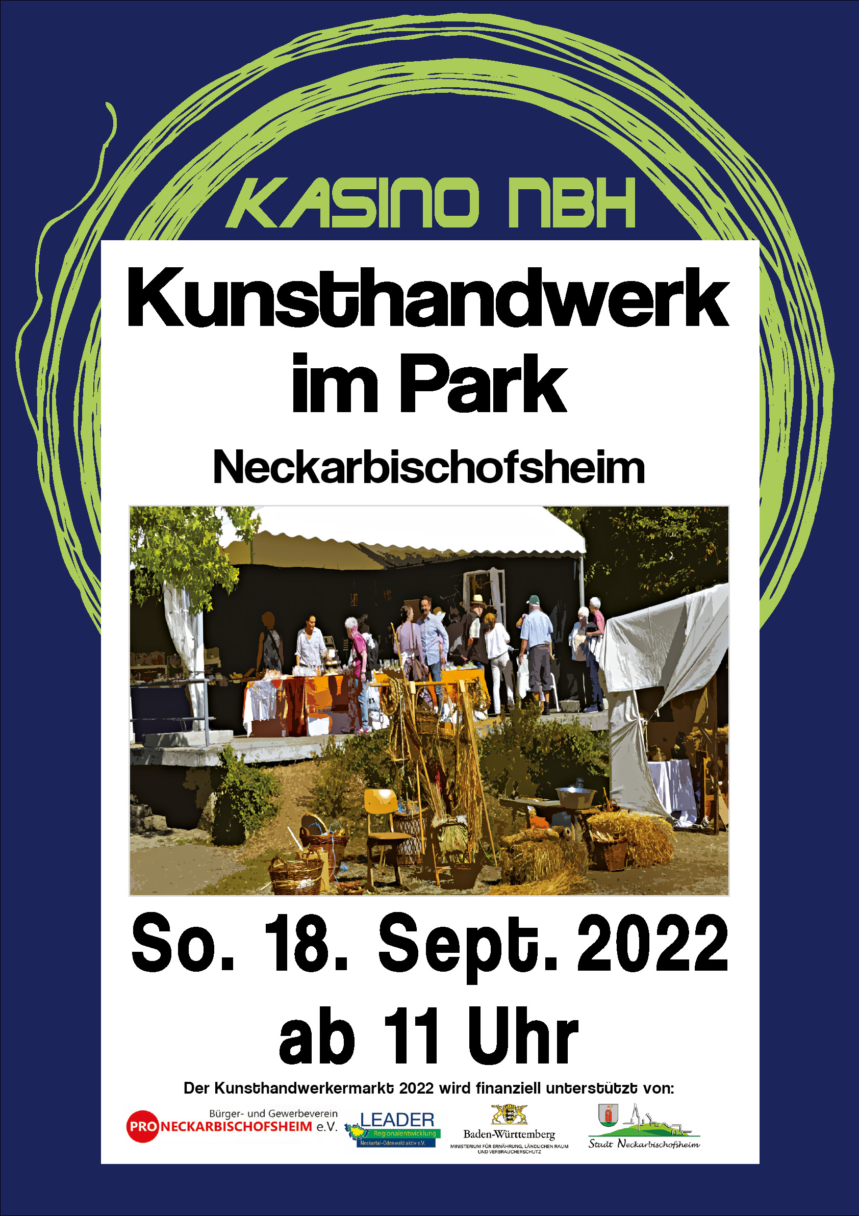 Kunsthandwerkermarkt im Schlosspark Neckarbischofsheim