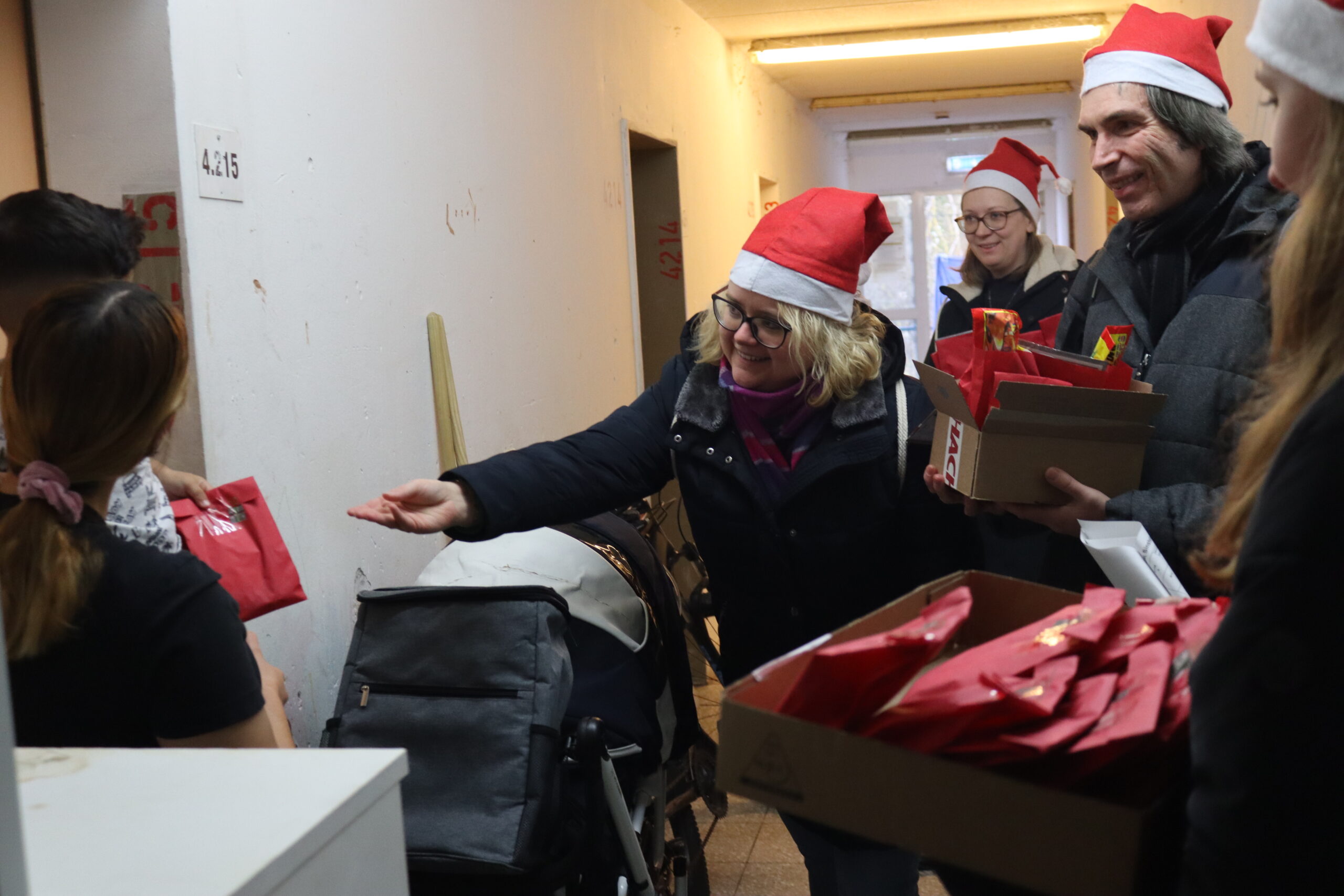 Nikolaus-Aktion für Geflüchtete