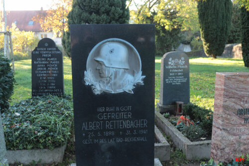 Kriegsmahnmal und Kriegsgräber Friedhof Baiertal (Kraichgau) 