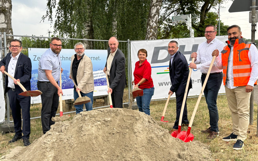 Startschuss für den Ausbau des Gigabit-Netzes in Sinsheim-Hoffenheim