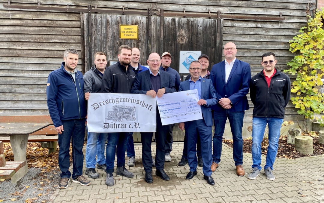 Spende für Dreschgemeinschaft Dühren e.V.