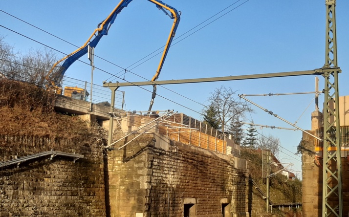 Abriss und Neubau der Pfohlhofbrücke in Steinsfurt