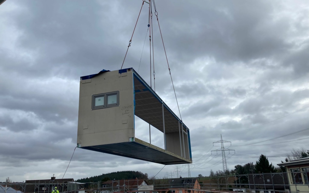 Module für den Kindergarten Hilsbach/Weiler aufgestellt