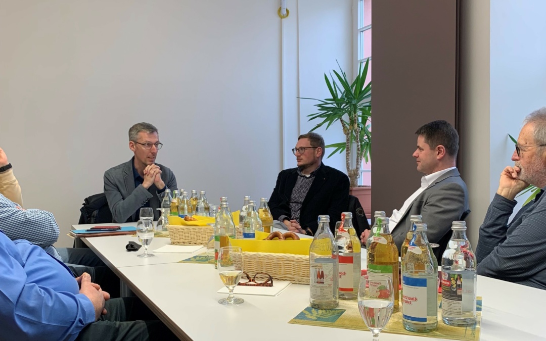 Lars Castellucci vor Ort in Mühlhausen und Tairnbach