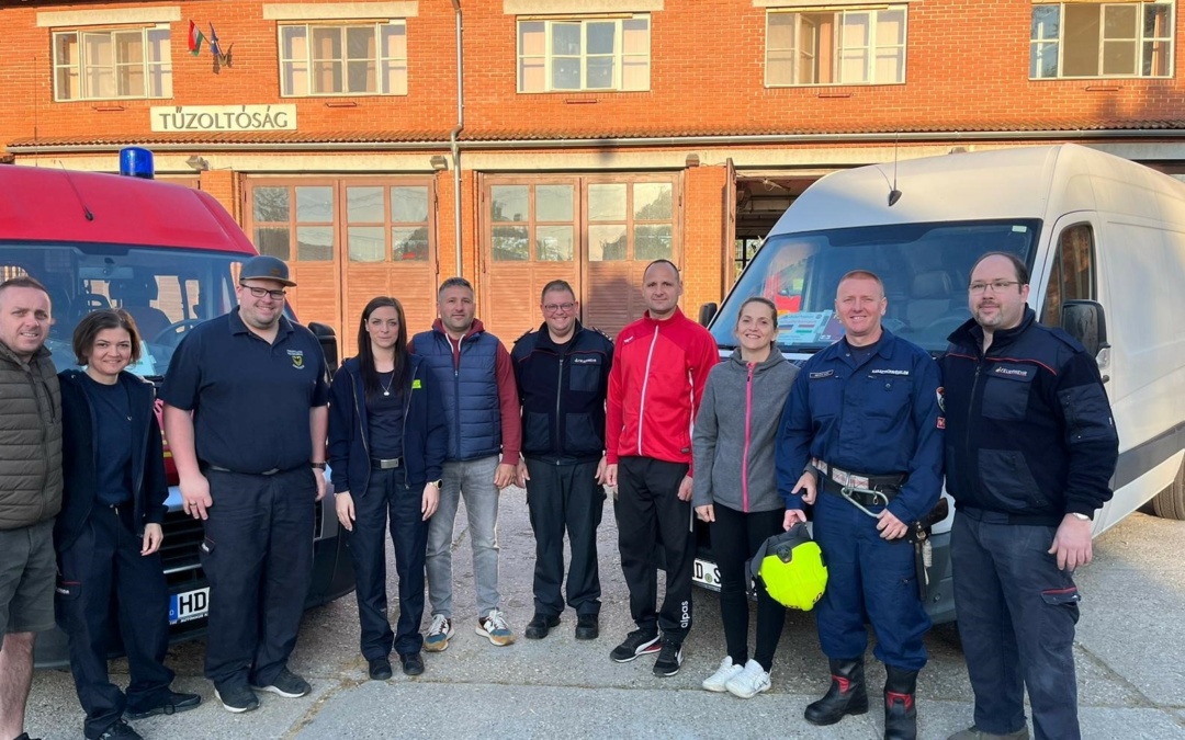 Hilfsgütertransport für Barcs