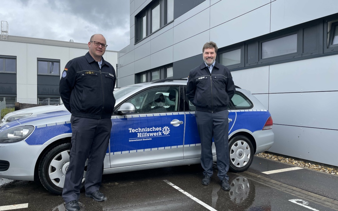 Patrick Bräunling erneut zum Ortsbeauftragten des THW Sinsheim gewählt