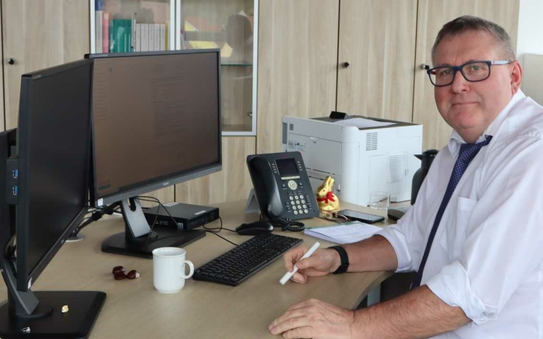 Bernd Kippenhan hat zum 1. April sein neues Amt angetreten