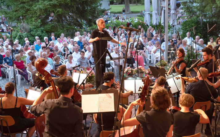 Kultur im Kreis bei der Schlossparkserenade in Angelbachtal