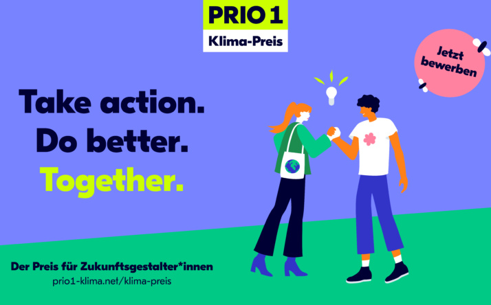 PRIO1 Klima-Preis 2024 für junge Zukunftsgestalter*innen