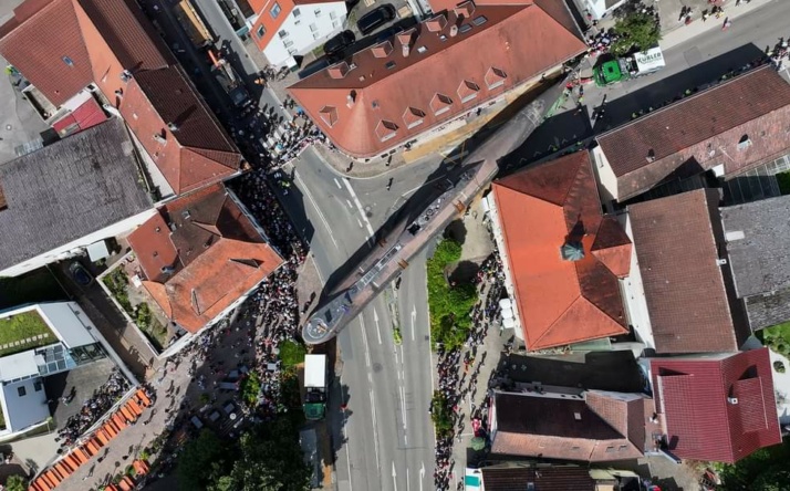 Die engste Kurve beim U17-Transport mit Fingerspitzengefühl gemeistert