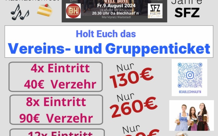 „Da Blechhauf’n“ aus Österreich kommt am 9. August für ein besonderes Konzert nach Waibstadt