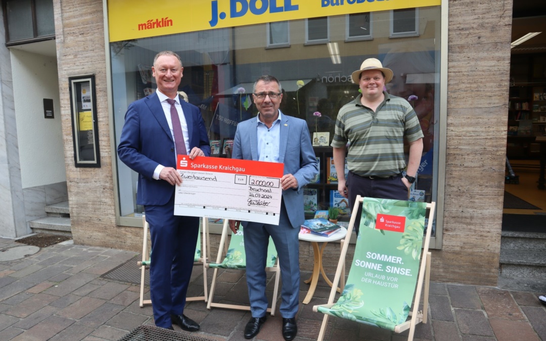 Sommer-Liegestuhl-Aktion in Sinsheim