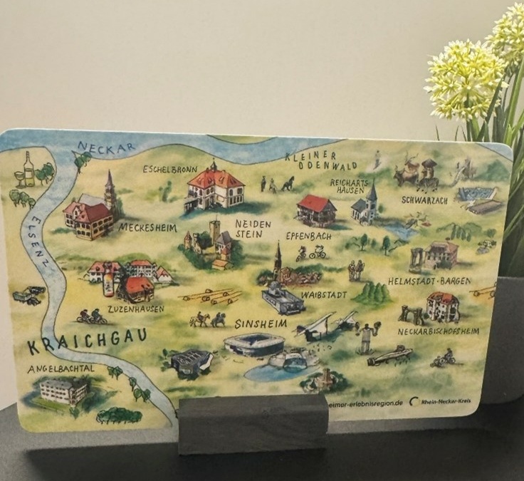 Vesperbrett im Wimmelbild-Stil