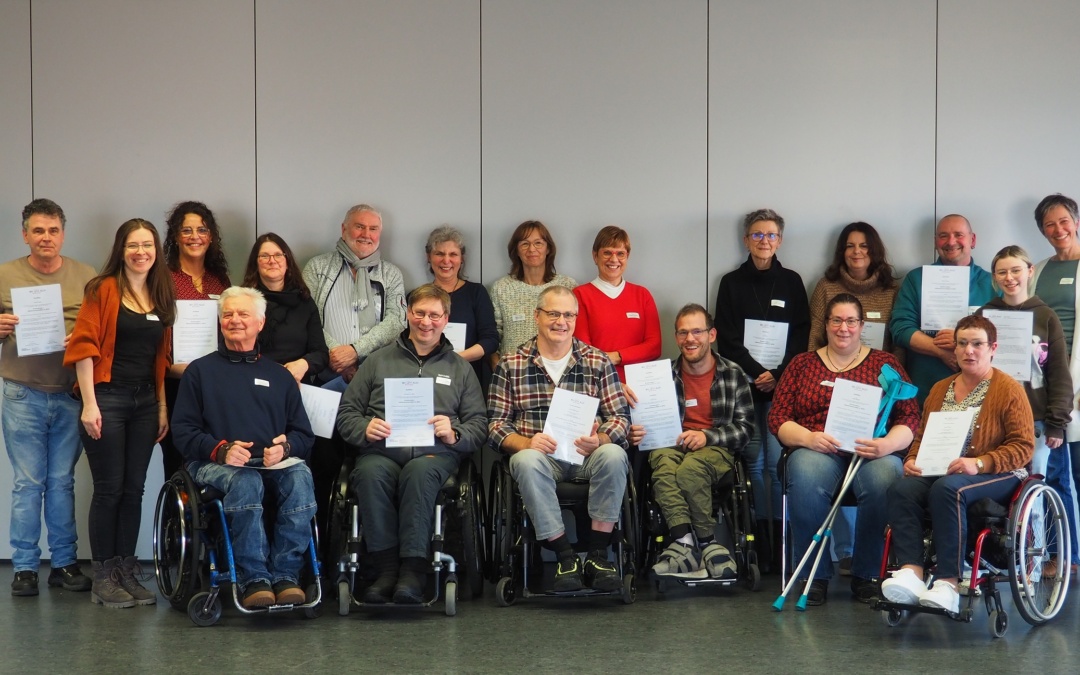 Kommunale Inklusionsvermittler im Rhein-Neckar-Kreis: Startklar nach erfolgreicher Basisschulung