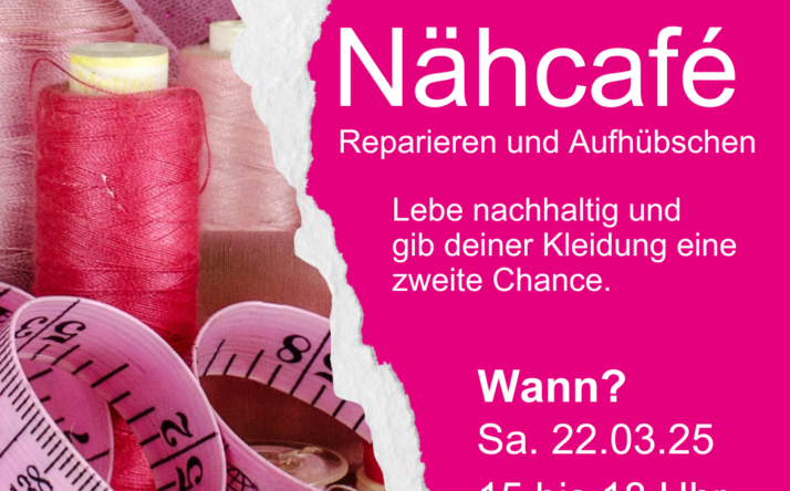 AVR organisiert Nähcafé im Gebrauchtwaren-Kaufhaus „zweite sahne“