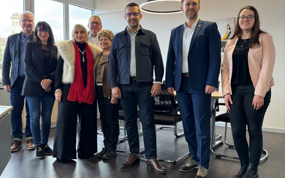 Delegation aus Le Bourget zu Gast in Sinsheim