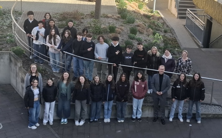 Austauschschüler aus Pontalier zu Gast in Sinsheim