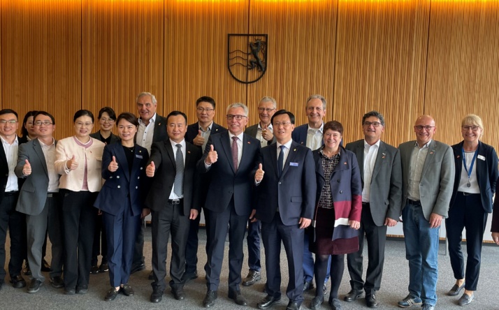 Besuch aus China im Landratsamt Rhein-Neckar-Kreis