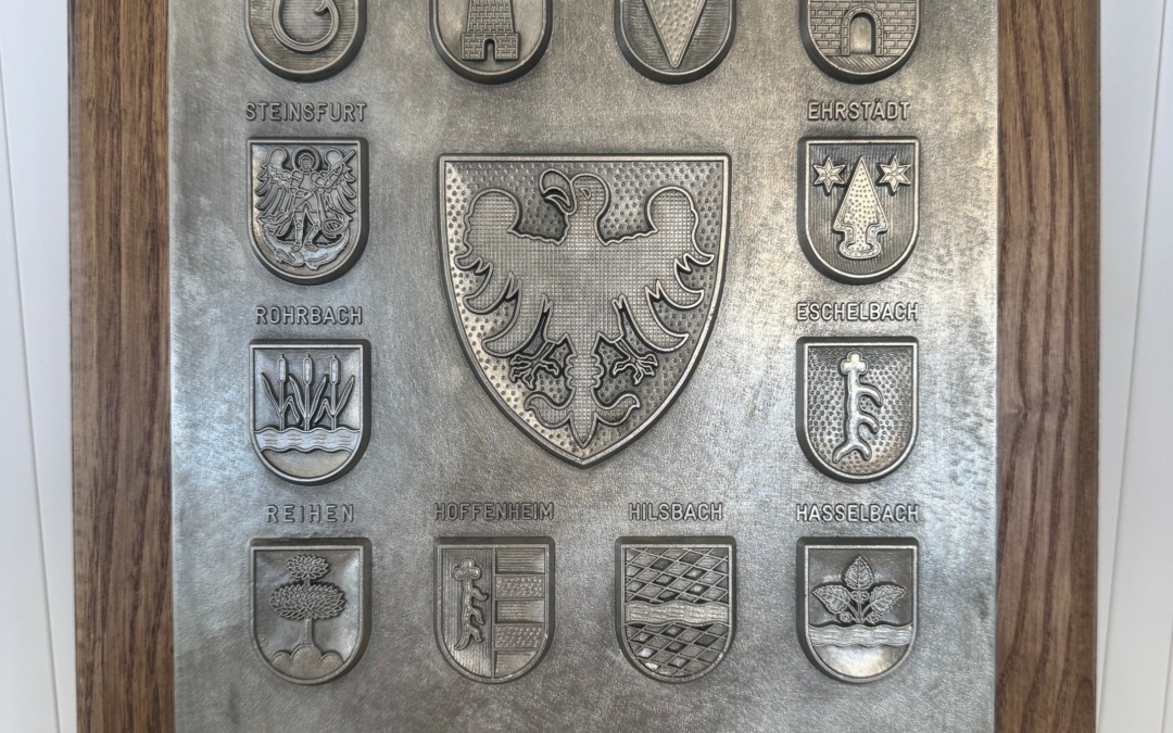Wappentafel der Stadt Sinsheim – Ein Stück Geschichte für zu Hause