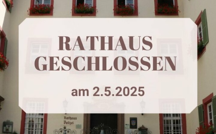 Angelbachtal: Rathaus bleibt am 2. Mai geschlossen