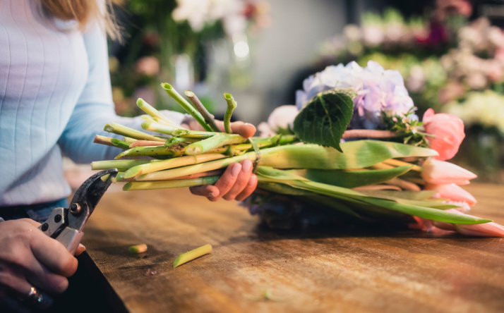 Floristinnen im 6-Tage-Dauer-Einsatz mit Minimal-Urlaub