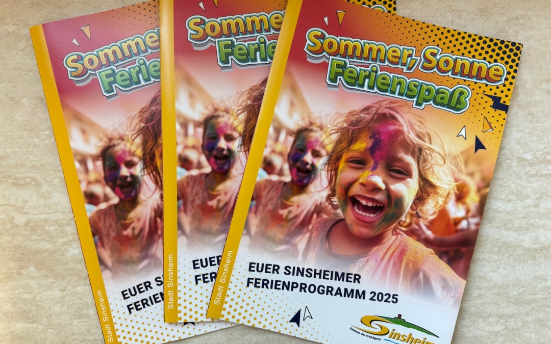 Sinsheimer Ferienspaß 2025: Anmeldungen ab sofort möglich!