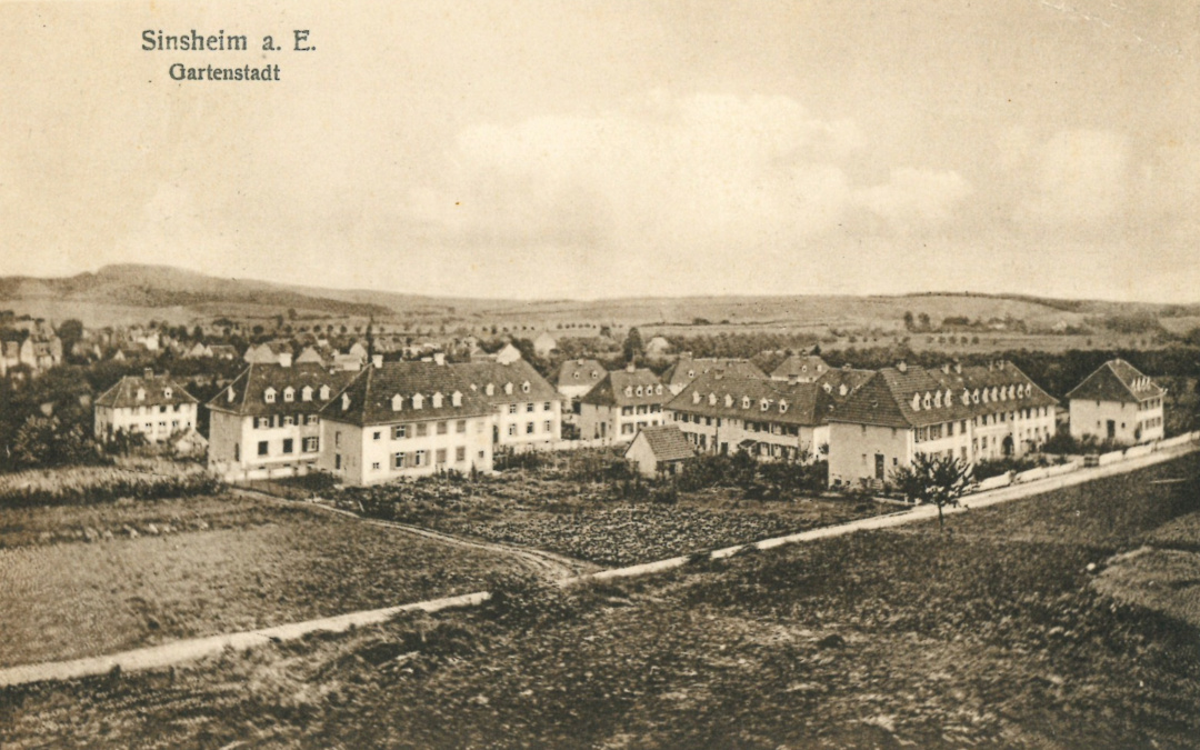 Ausstellung zu 100 Jahren Fischers Gartenstadt in Sinsheim