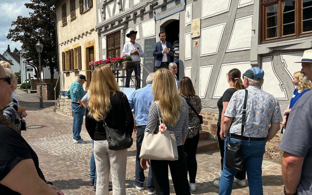 Epfenbach empfängt touristische Leistungsträger der Erlebnisregion