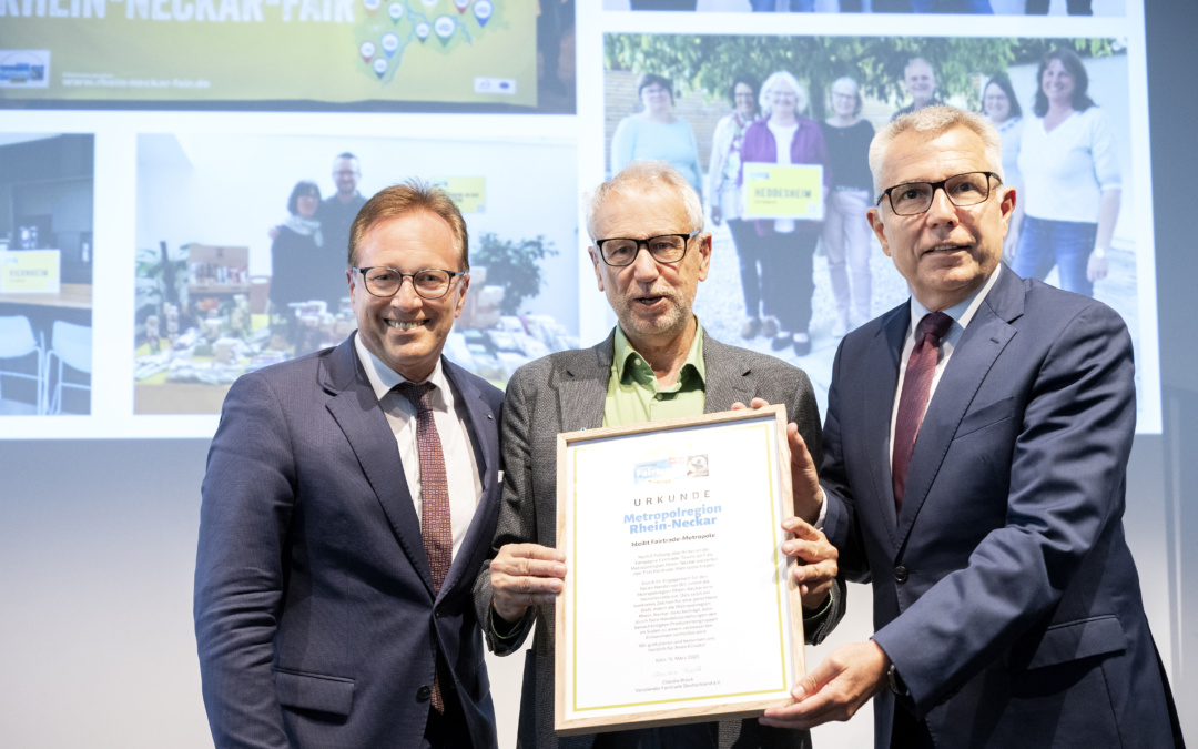 Metropolregion Rhein-Neckar bekräftigt Engagement für fairen Handel